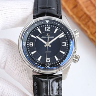 Swiss Replica Jaeger-LeCoultre Polaris  9015 Automatic Black Dial Watch